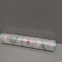 Cooyes Shelf Liner  Premium Non-Adhesive Cabinet & Drawer Liner for Kitchen  Waterproof Shelf Paper with Modern Pattern  Durable EVA Cabinet Mat  Easy to Cut (11.8"W x 118"L, Green Pink)