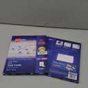 Avery Small Tent Cards, 2 Inch x 3.5 Inch, White, Box of 160 (5302) 2 Pack