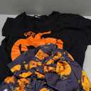 2Pcs Halloween Pajamas for Family,Holiday PJS Matching Sets,Jammies for Couples,T-Shirt and Pants (Medium)