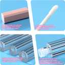 2 x Mini Lip Gloss Tubes Empty With Wand Diy Lipgloss Making Kit For Small Businesses Pink Cute Containers Empty Lip Balm Tubes16PCS