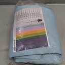 BGment Blackout Curtains - Grommet Thermal Insulated Room Darkening Bedroom and Living Room Curtains, Set of 2 Panels (42 x 63 Inch, Baby Blue)