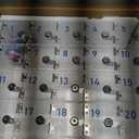 25 Doors Cell Phone Locker Box, Clear Acrylic Cell Phone Storage Cabinet Wall Mounted, Charging Hole (Upgrade Size), Locks, Key, Number for Classroom Employee Office School Factory