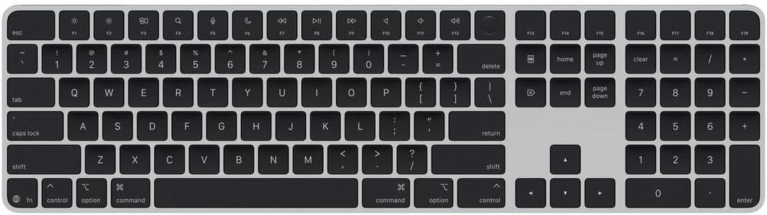 Magic Keyboard with Touch ID and Numeric Keypad for Mac Models with Apple Silicon - US English - Black Keys