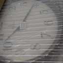 Vintage Wall Clock 18 Inch, Silent Non-Ticking Large Brown Wall Clock