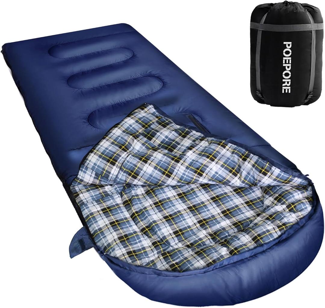 Poepore Camping Bag/ Blanket (Blue)