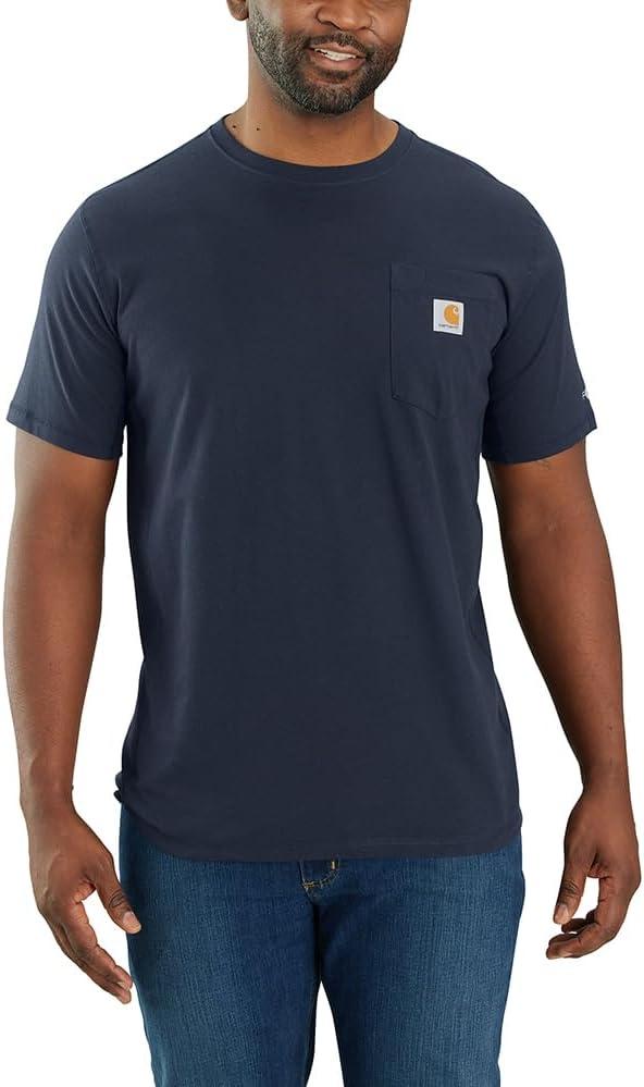 Carhartt Men's Force Relaxed Fit Midweight Short-Sleeve Pocket T-Shirt, 2XL Tall