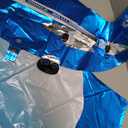 31inch Large Airplane Blue Party Decoration Airplane Balloon Birthday Party Supplies (Two airplanes)