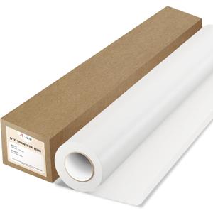 A-SUB DTF Transfer Film Roll, 13" X 32.8ft DTF Film for Sublimation or DTF Inkjet Printer, Direct to Film PET Transfer Paper for T Shirts and All Fabrics (Double Sided Matte)