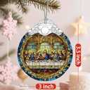 Christian Religious Christmas Ornaments - The Last Supper Ornament | Christmas Tree Ornament | Xmas Tree Decor - Spiritual Guardian Gift, Holiday Keepsake, Gift Ideas & Holiday Present
