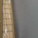 SEEYE Cordless Bamboo Blinds Shades, Light Filtering Bamboo Roller Shades Natural Roman Blind Shade, Roll Up Blind for Windows, Easy to Install for Door, Bedroom, 39" W x 64" H,Natural