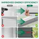Allesin zen No Drill Top Down Bottom Up Cellular Shades,Grey,30.5" Wx64 H | TDBU Blackout Blinds for Indoor Windows,Cordless Honeycomb Shades for Home,Easy to Install Thermal Insulated