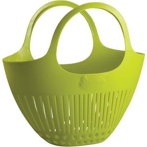 Hutzler Garden Colander Garden Basket, large, Green
