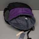 IECOii Extra Warm Dog Coat - Reflective, Adjustable Jacket with Buckle & Fleece Turtleneck for Small to Extra Large Dogs in Cold Weather (XXX-Large(Chest:35.04-41.3 in), Purple)