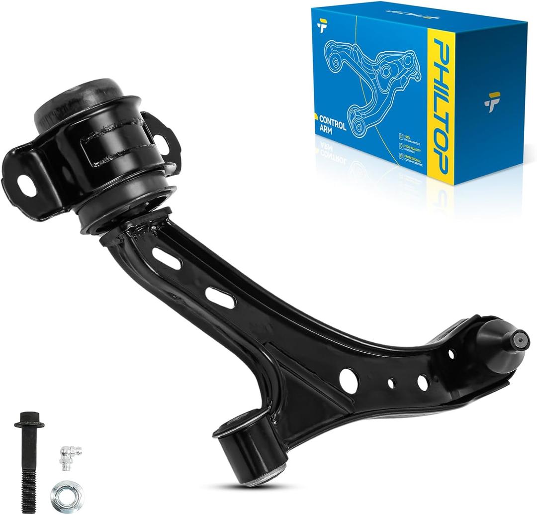 PHILTOP Front Lower Left Control Arms Fit for Mustang 2005 2006 2007 2008 2009 2010, K80727 Suspension Kit