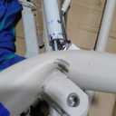 Invacare Painted Hydraulic Lift With Full Body R115 Mesh Sling | 450 Lbs. Weight Capacity | 9805P Model