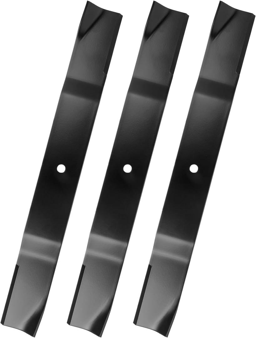 91-128 Lawn Mower Blades Replacement for Country Clipper H1708 H1667 H2500 7079371 60293 Replace for 60" Deck Blades 3 Packs
