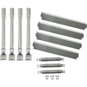 Direct Store Parts Kit DG100 Replacement For Charbroil Gas Grill Burners, Heat Plates and Crossover Tubes