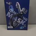 QingSong Full Face Snorkel Mask for Adults, Snorkeling Gear with Camera Mount, 180 Degree Panoramic View Snorkel Set Anti-Fog Anti-Leak (Small-Medium, 2 Pack - Black+Pink)