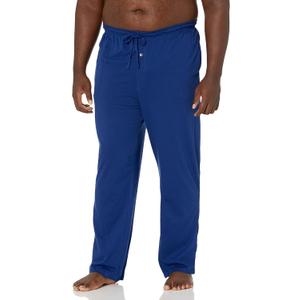 Amazon Essentials Men's Cotton Knit Pajama Pant (XX-Large, Blue)