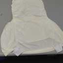 17 Pack Spandex Chair Covers for Banquet Chairs Ivory - Durable Reusable Stretch Slip-On Covers