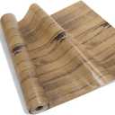 Breling Natural Wood Fabric Bulletin Board Paper Roll 24 in x 60 ft