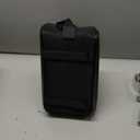 whale fall 10L Bike Rack Bag – Hard Shell Waterproof Rear Trunk Pannier, Saddle Seat Bag Carrier with Rain Cover, 4-Side Reflective Panels, Shoulder Strap & Handle, Bike Accessories, Gifts for Men