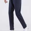 GXAMOY Men's Winter Fleece Pants Sherpa Lined Sweatpants Active Warm Thick Jogger Pants (White, XXL)