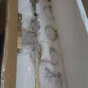 4 Light Bathroom Vanity Light Fixtures, Brushed Brass Modern Wall Lights with Clear Glass Shade, Vintage Wall Sconce Lighting for Living Room, Mirror, Bedroom, Hallway (Gold, 4-Lights)