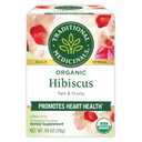 Traditional Medicinals Organic, Hibiscus Tea - Supports Normal Heart Health & Cardiovascular Wellness - Kosher, Non-GMO, Caffeine-Free, Compostable - 16 Tea Bags
