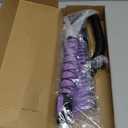 HEEYA Ice Scraper with 12.6 Inch Large Brush Head, Extendable Ice Scraper and Snow Brush for Car Windshield Window, Portable Car Scraper Snow Brush for SUV Truck Automobile Vehicle - Purple