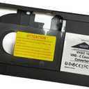 VHS-C Tape Cassette Adapter for Camcorders Motorized VHS VHS-C to VHS Ideal for VCR Player, Video Cassette Player and VHS to Digital Converting