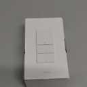 Aaqara Smart Dimmer Switch H2,2-in-1 Neutral, Thread/Zigbee Support,Silent On/Off Dimmer Light Switch for Incandescent, Halogen, Dimmable LED,ELV,and CFL