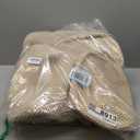 5 Pack Woven Storage Baskets for Shelves, Decorative Basket Organizer Storage Bins for Toys, Books, Clothes, Closet, Nursery, Bathroom  Cotton Rope Shelf Baskets for Organizing and Decor, Khaki