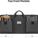 CVLIFE Soft Rifle Case 28 inch Gun Bag Pistol Case, Gun Cases for Rifles and Shotguns, Rifle Bag with Lockable Zipper for Outdoor Hunting Shooting