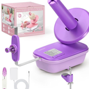 Electric Yarn Winder for Crocheting High Speed, Upgrade Three Gears Adjustable 4-10oz Large Capacity Automatic Yarn Ball Winder, Yarn Spinner