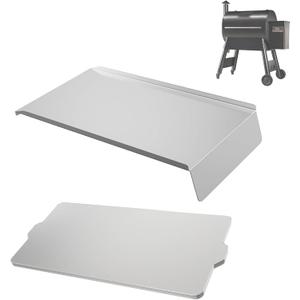 BQMAX Drip Pan & Drip Pan Liners for Traeger Pro 780 Pellet Smoker Grill, BAC780 Drip Tray for Traeger 780 Pro, BAC520 Drip Tray Liners for Traeger Pro 780 Accessories, for Traeger Replacement Parts