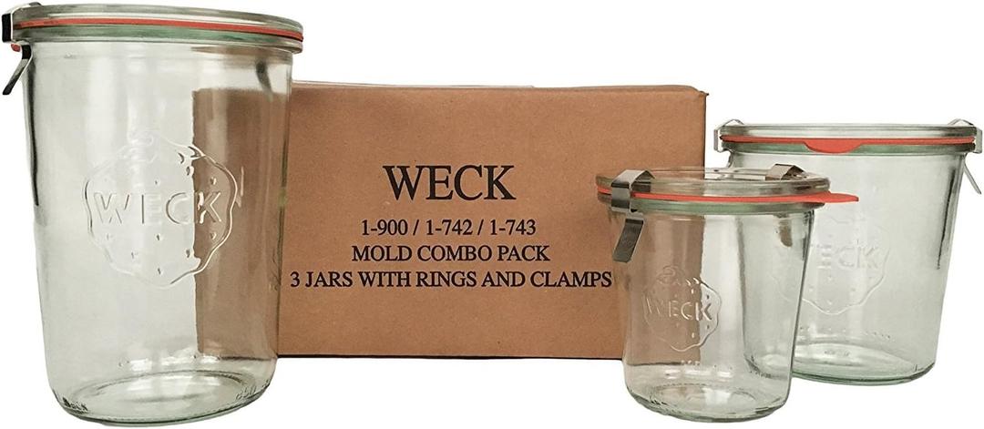 WECK Mold Jar Combo Pack (Standard)