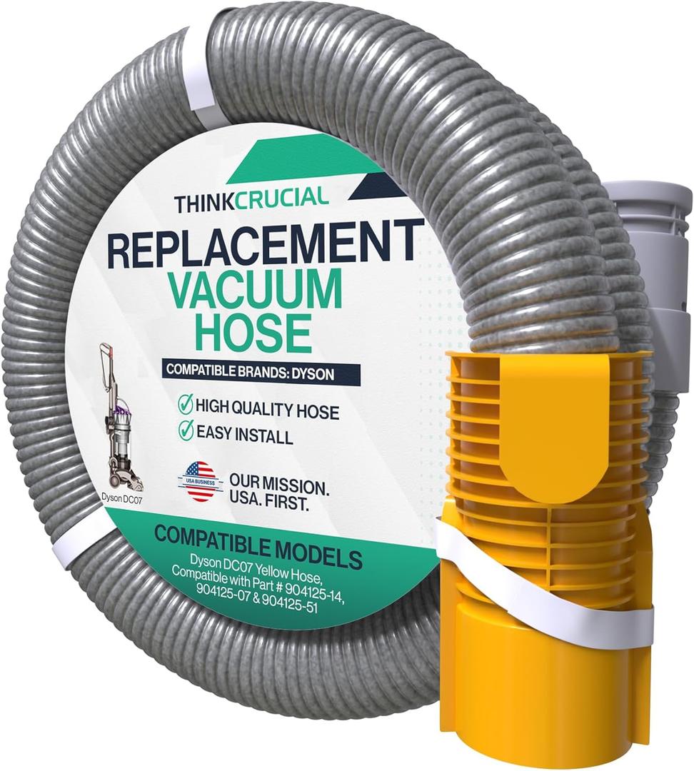 Dyson Vacuum Hose Replacement Compatible - DC07 Part# 904125-51 - Think Crucial Vacuum Replacement Parts