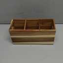 Silverware holder, Acacia Wooden silverware organizer, Utensil holder for party, Utensil holder for party for Countertop Spoon and Fork Holder Flatware Utensils Caddy for Party-1pcs