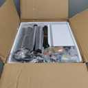 Black Nightstand with Outlet,Modern Bedside Table with Storage Drawer and Open Wood Shelf, for Living Room, Bedroom and Small Spaces, Accent Night Stand with Solid Wood Legs, Easy Assembly