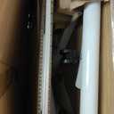 Mobile Whiteboard  36 x 24 inches Portable Magnetic Dry Erase Board, 3' x 2' Stand Easel White Board Dry Erase Easel Standing Board with Flipchart Hooks (Silver)