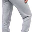 Waitfairy Sweatpants Women - Joggers for Women High Waist Baggy Sweat Pants for Womens Joggers with Pockets (Medium, Light Grey - Fleece Inside)