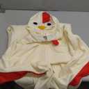 Funziez! Slim Fit Adult Onesie - Animal Costume - Plush Unisex Christmas One Piece Cosplay Suit for Women and Men (L, Chicken)