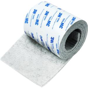 2 x Felt Furniture Pads, Non-Slip Self Adhesive Cuttable Anti-Sliip Furniture Pads for Hardwood Floors Chair Wall Protector, 4 x 40 Inches (White)