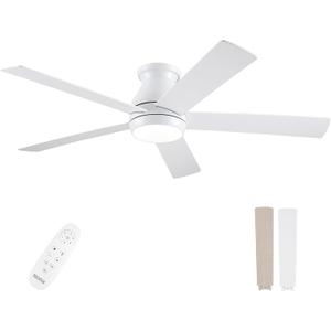 ceiling fan (52 Inch, White)