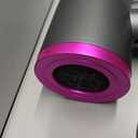 Slopehill Professional Ionic Hair Dryer, Powerful 1800W Fast Drying Low Noise Blow Dryer with 2 Concentrator Nozzle 1 Diffuser Attachments for Home Salon Travel (Grey)