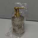 Soap Dispenser with Pump, Refillable Liquid Hand Soap Dish Soap Dispensers for Bathroom Counter, Kitchen Sink (Amber)