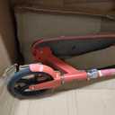 Jetson Jupiter Jumbo 2-Wheel Kick Scooter, Sturdy Wide Deck, Height Adjustable Handlebar, Rear Brake, Easy-Folding Mechanism, 8 inch wheels