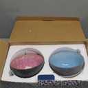 Brew To A Tea BTaT- Ceramic Cereal Bowls, 29 oz, 6 Pack, 6.3 Inches, Glazed Colors Inside, Chip-Resistant Dishwasher & Microwave Safe Bowls for Cereal, Soup, Salads, Snacks, Side Dishes