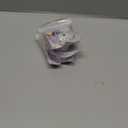 3 x Glassy Pearl Chrome Nail Powder - LEDSUUEI White Nail Chrome Powders, Glazed Donut Aurora Chrome Powder for Nails, Ice Clear Transparent Mermaid Chrome Powder Pigment Nail Glitter: Easy DIY Deco Salon (3- white,pink,yellow)